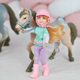 Bábika malý jockey s koníkom