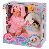 Kúpacia bábika Yale Baby v župane v tvare zajačika